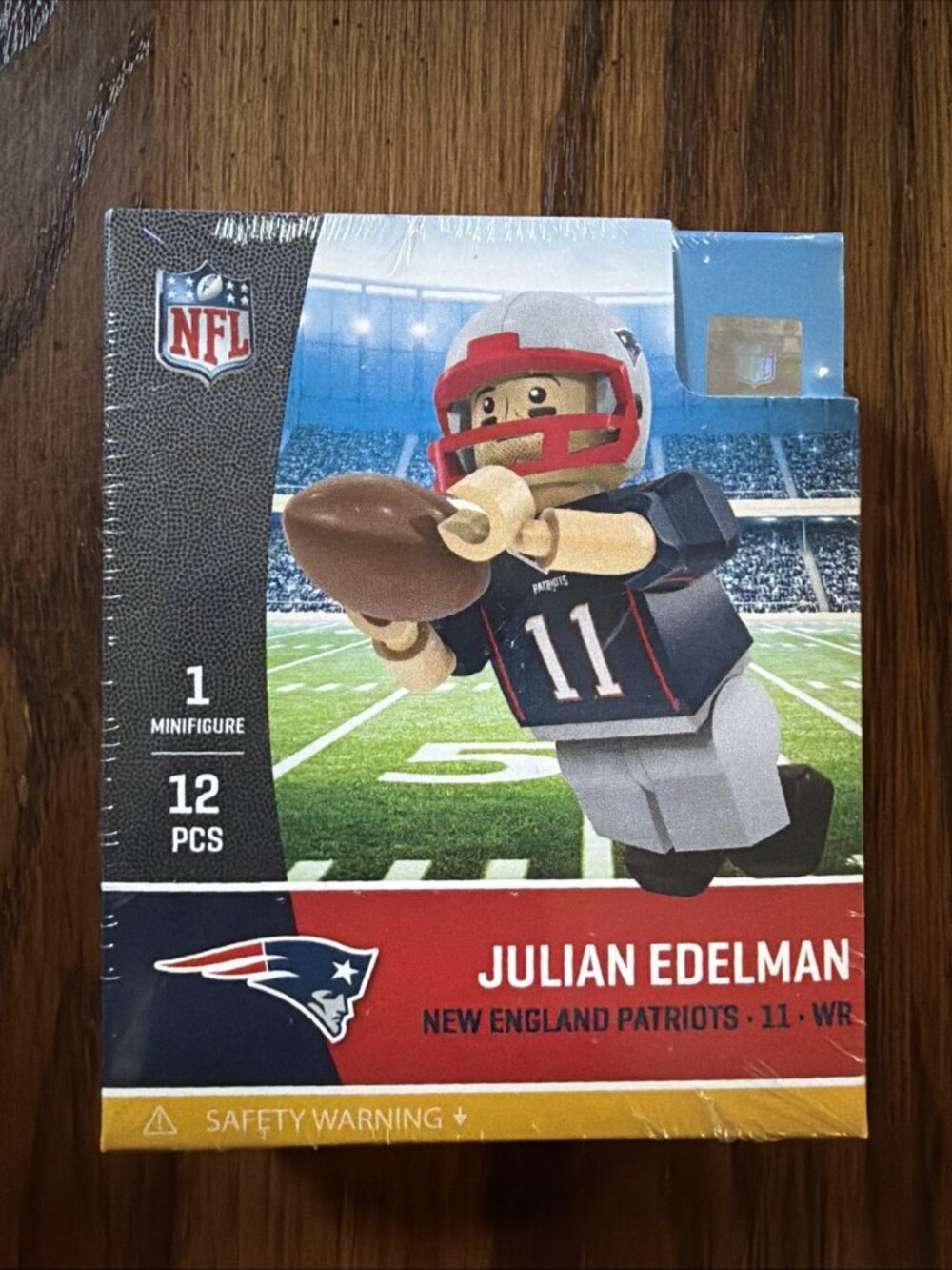 Oyo NFL Team Mini Figure New England Patriots JULIAN EDELMAN RARE!‎